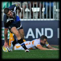 Bath Rugby Wasps Matt Banahan try